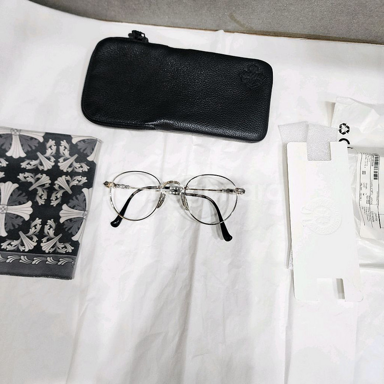 크롬하츠 부바A 실버골드 안경테--9