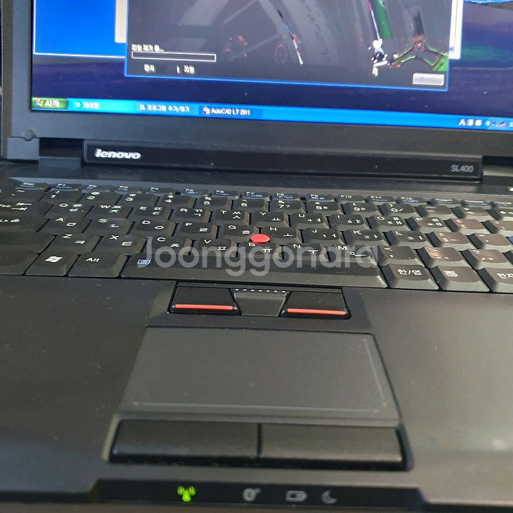 씽크패드 옛날 레트로 원도XP 노트북 수집용 작동함--8