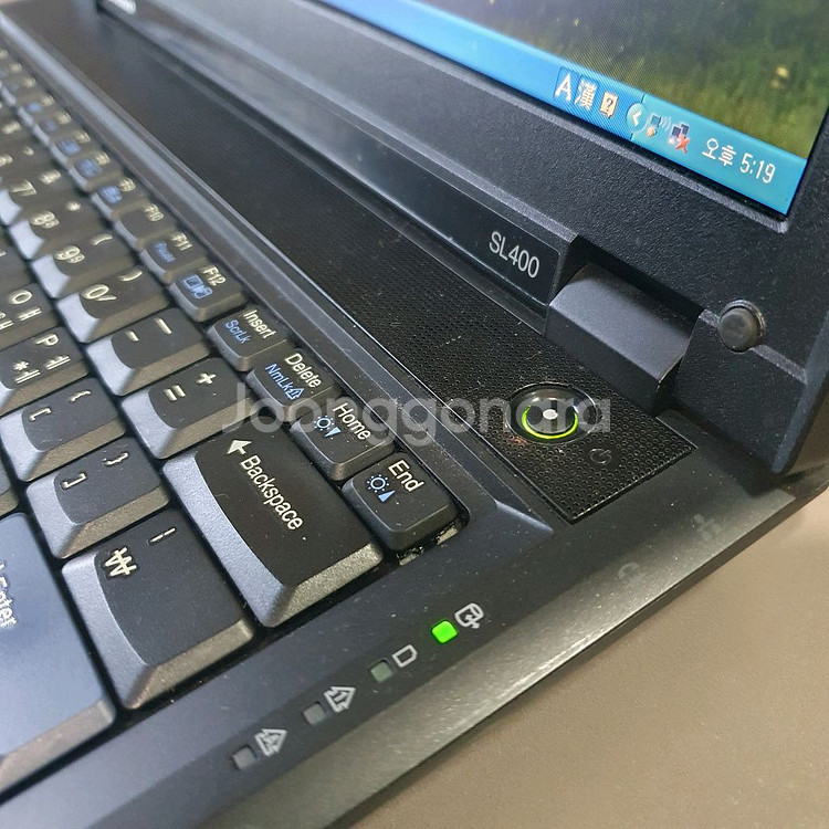 씽크패드 옛날 레트로 원도XP 노트북 수집용 작동함--6