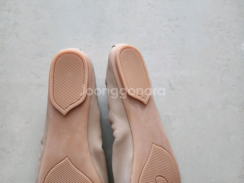 깔랑 가죽플랫슈즈 240사이즈팔아요--4