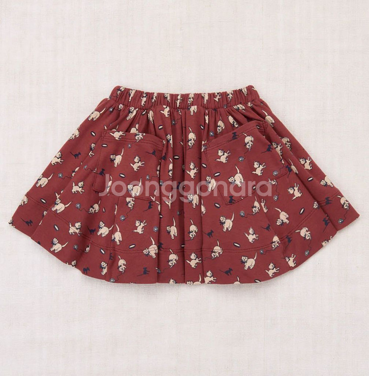 미샤앤퍼프 고양이 써클스커트 4y--0