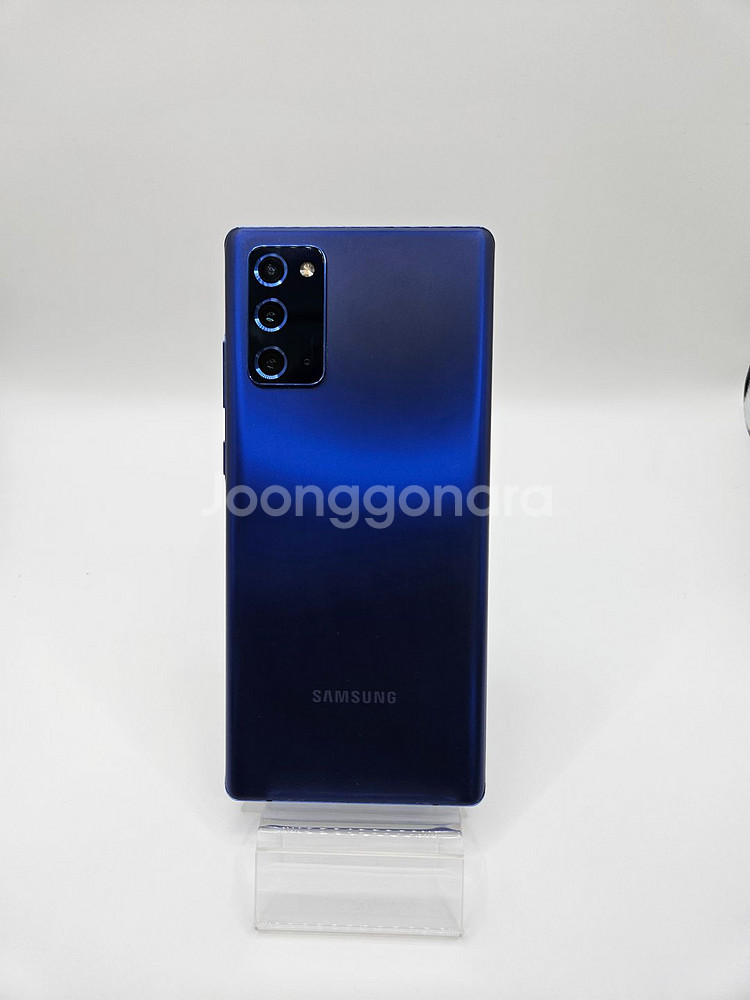 추천 갤럭시노트20블루 정상해지 N981 중고폰--0