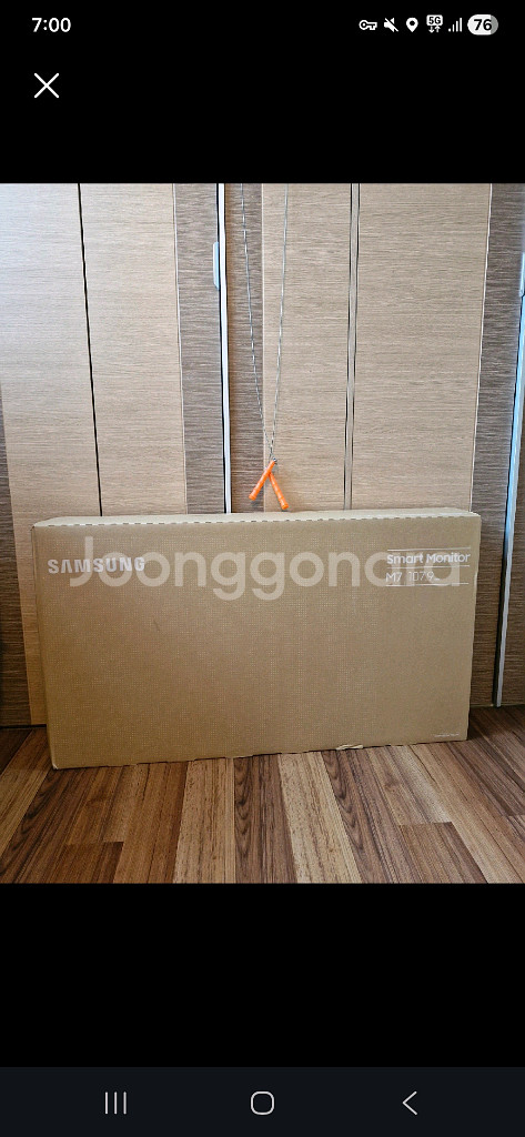 삼성 스마트모니터 M7 43인치 새상품--0