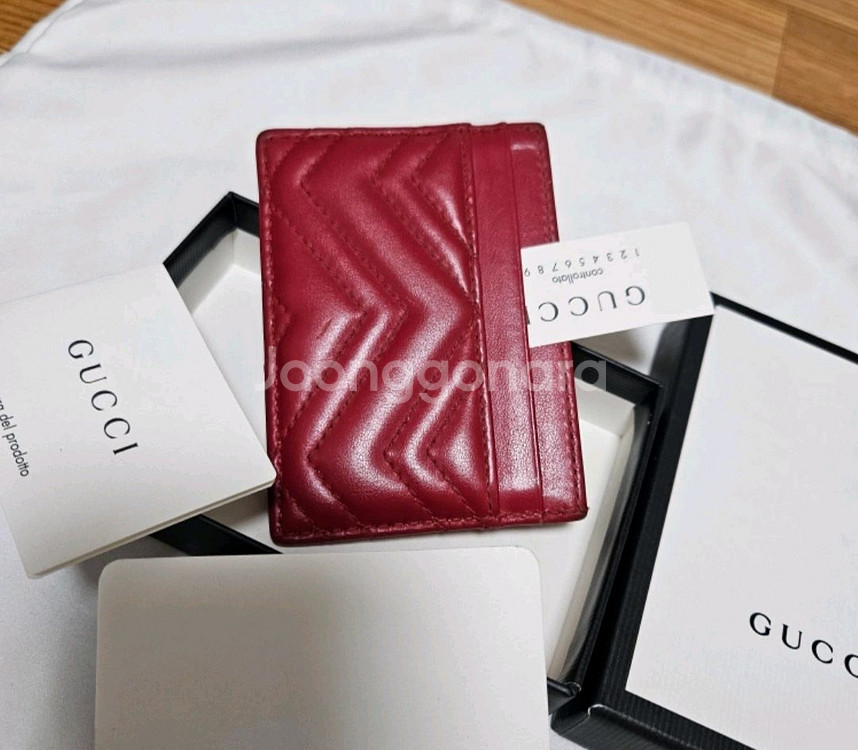 구찌 카드지갑 정품 입니다--1