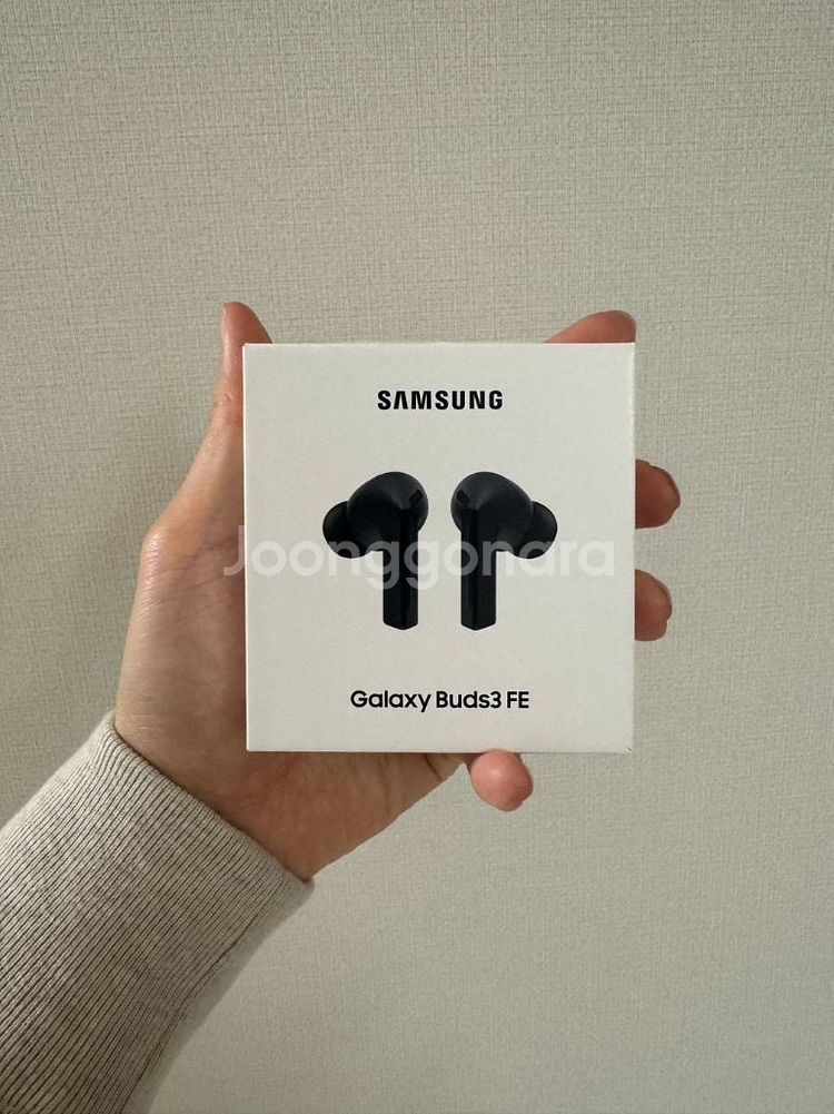 갤럭시 버즈3 fe 블랙 미개봉 새상품--0
