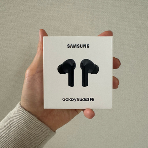 갤럭시 버즈3 fe 블랙 미개봉 새상품