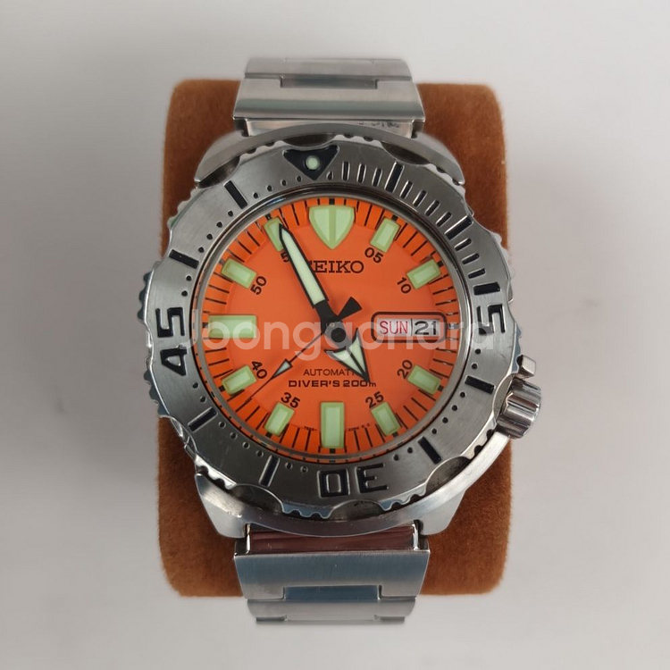 세이코 오렌지 몬스터 다이버 시계--0