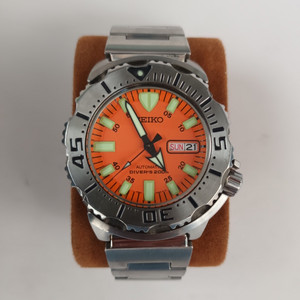 세이코 오렌지 몬스터 다이버 시계