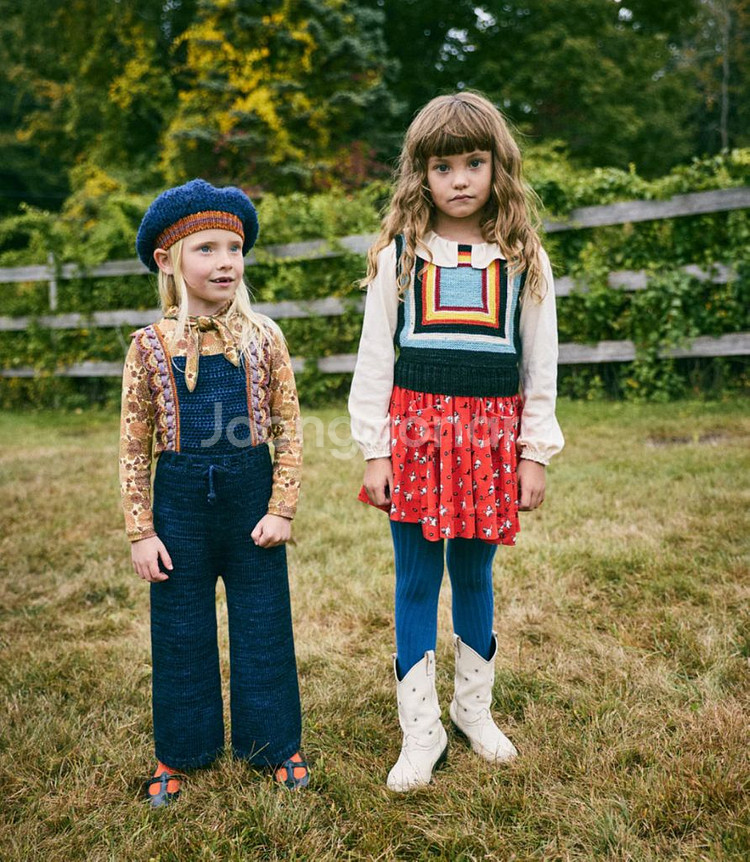 미샤앤퍼프 고양이 써클스커트 4y 6y--3