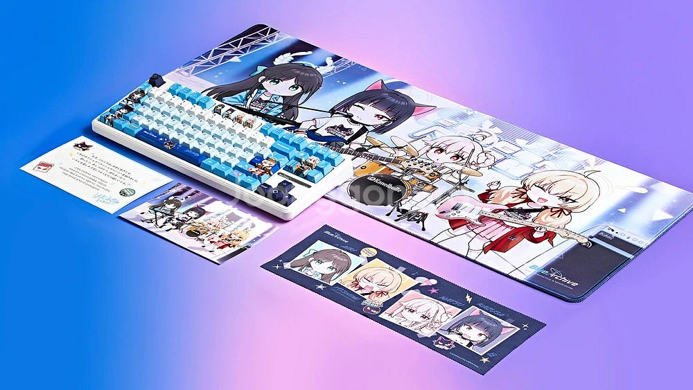 블루아카이브 하마지 아키 키보드--0