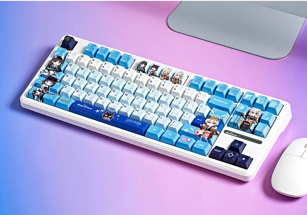 블루아카이브 하마지 아키 키보드--1