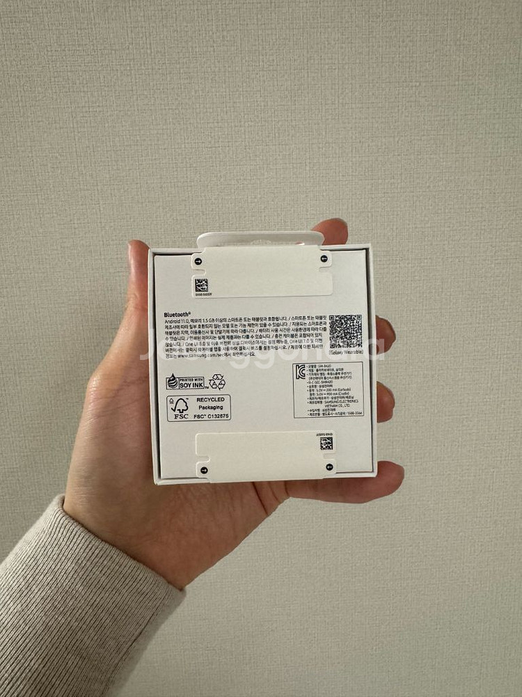 갤럭시 버즈3 fe 블랙 미개봉 새상품--1