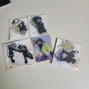 소녀종말여행 아크릴 스탠드 굿즈 열쇠고리