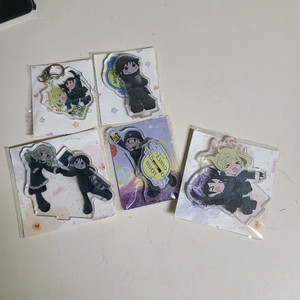 소녀종말여행 아크릴 스탠드 굿즈 열쇠고리