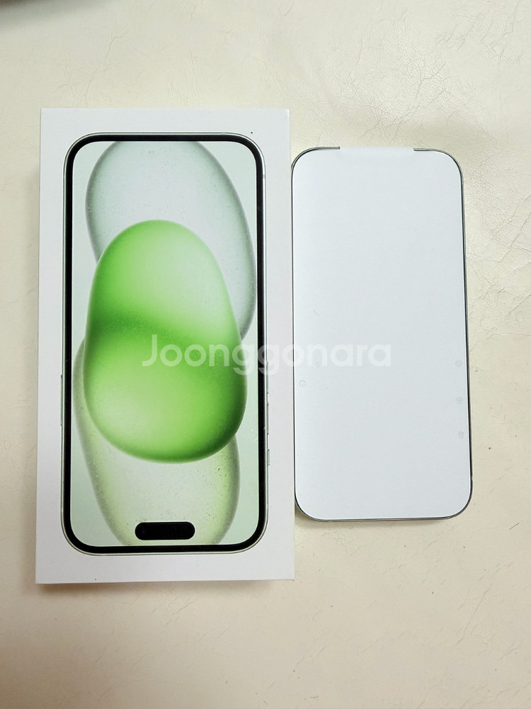 아이폰15 그린 새리퍼폰 512기가 (애케플11/7까지--6