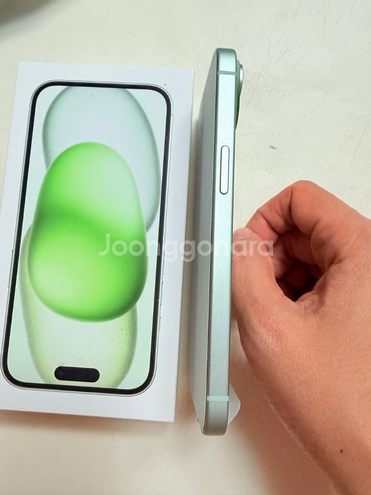 아이폰15 그린 새리퍼폰 512기가 (애케플11/7까지--7
