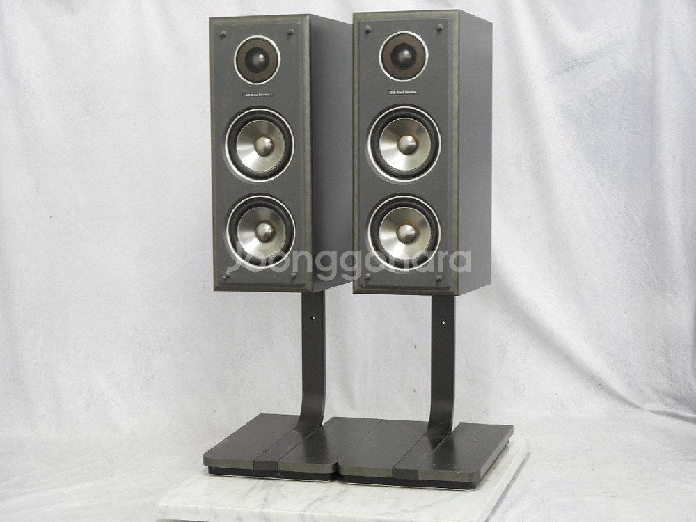 (스탠드 포함)빅터 VICTOR SX-105 북쉘프 스피커 1조 빈티지 레트로--0