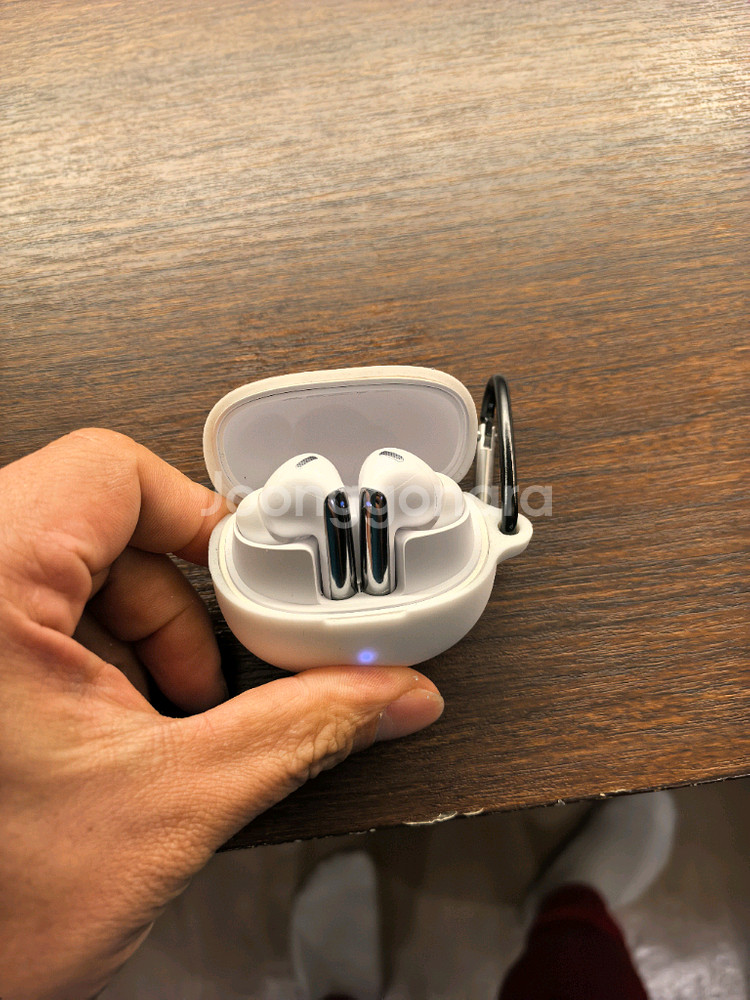 QCY멜로버즈프로플러스화이트이어폰--1