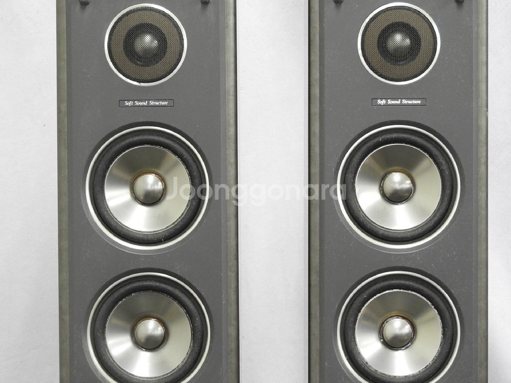 (스탠드 포함)빅터 VICTOR SX-105 북쉘프 스피커 1조 빈티지 레트로--5