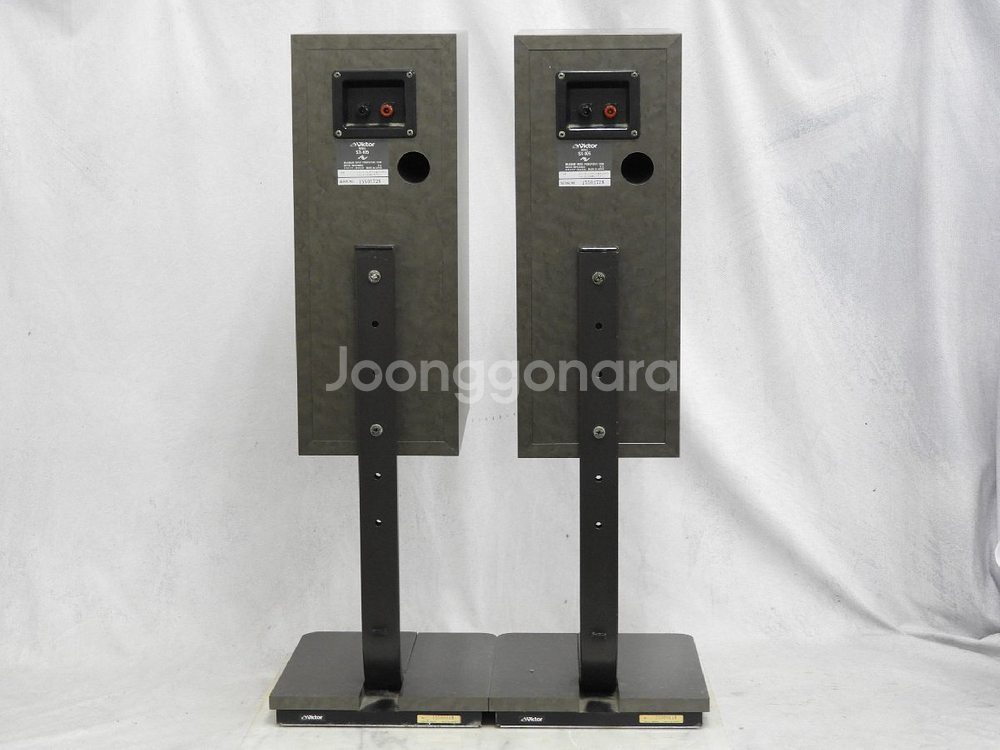 (스탠드 포함)빅터 VICTOR SX-105 북쉘프 스피커 1조 빈티지 레트로--8