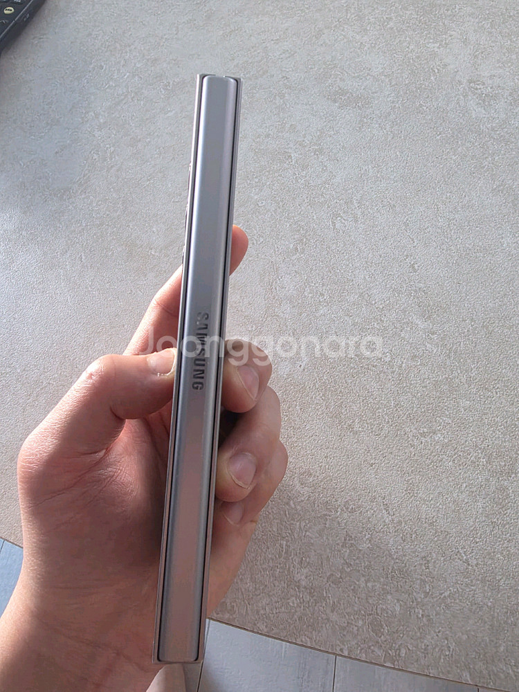 갤럭시z폴드6 실버 256기가--3