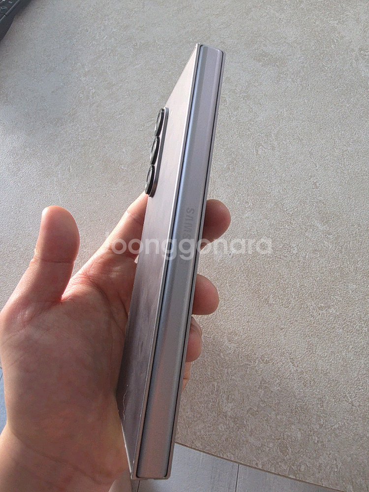 갤럭시z폴드6 실버 256기가--4