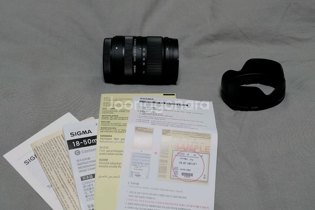 시그마 18-50mm [SIGMA] 18-50mm F2.8 DC DN--2