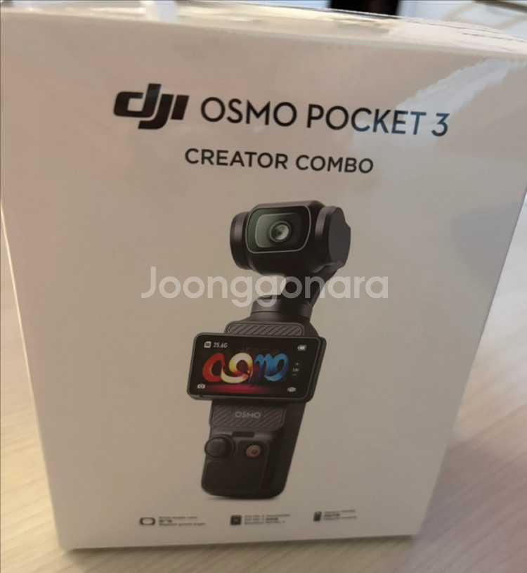 DJI오즈모 포켓3 크리에이터 콤보(풀박새것)--0