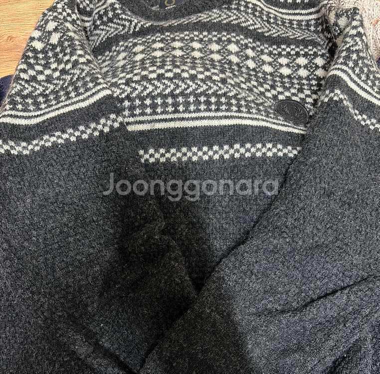 프레드페리 울 니트--2