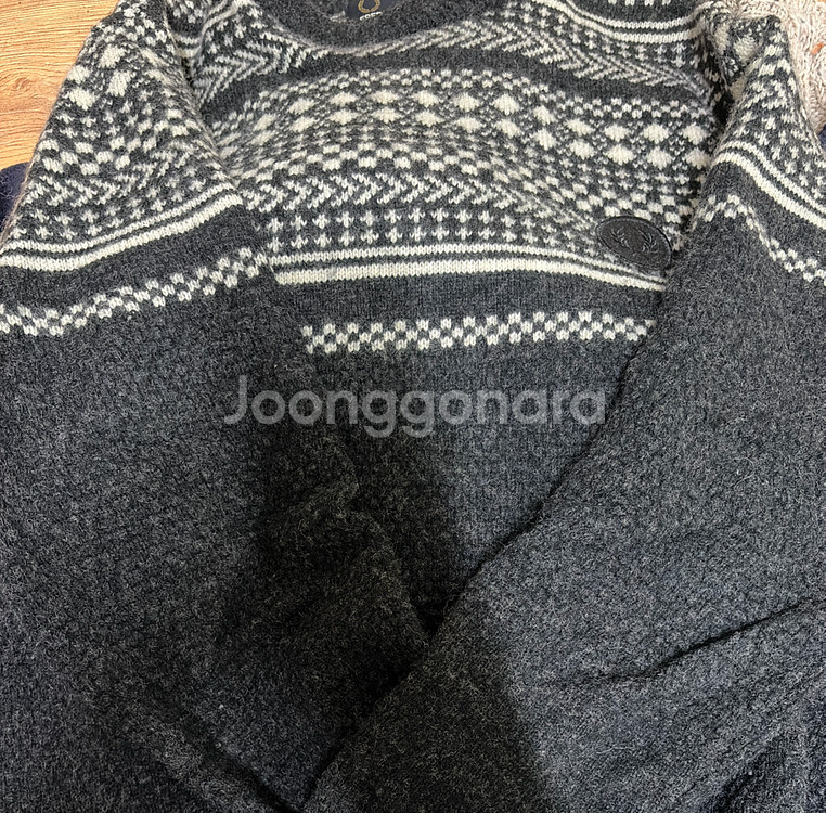 프레드페리 울 니트--3