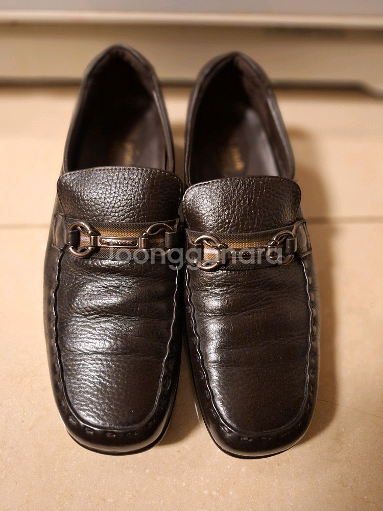 # DTD HOMME 남성 가죽 로퍼 브라운(265)새상품--0