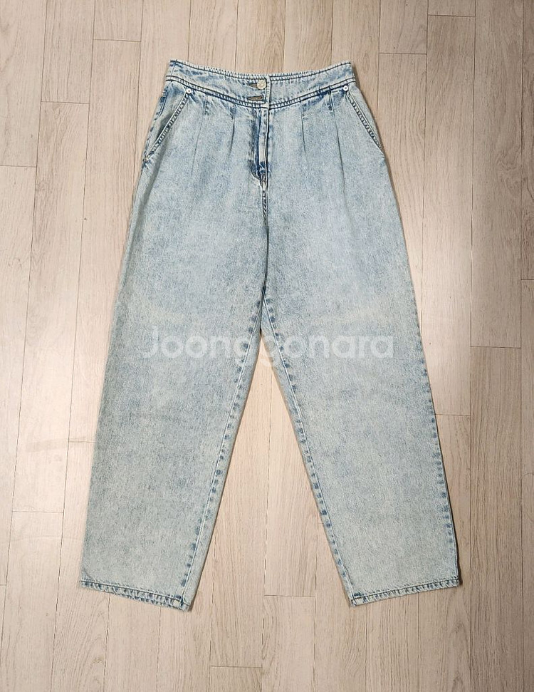 랑방 워싱 와이드 데님 팬츠 67 22SS--0