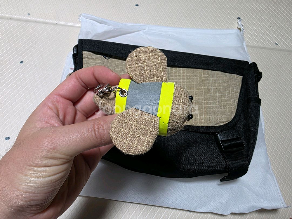 119REO 히어로 미니 메신저백(블랙)+소방벌 키링--6