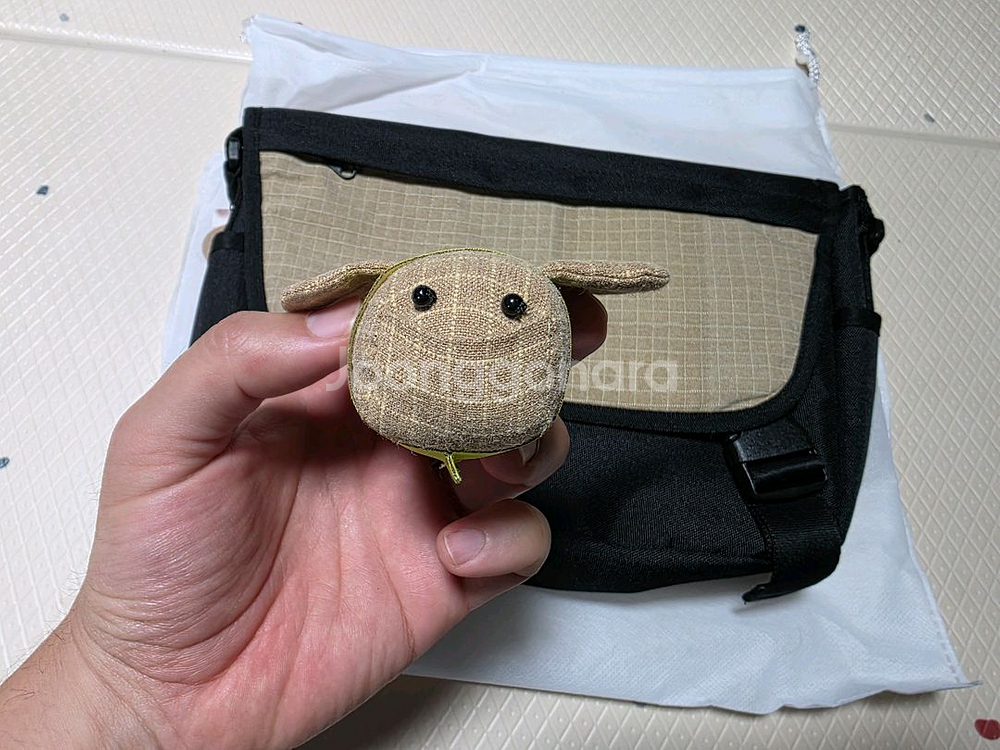 119REO 히어로 미니 메신저백(블랙)+소방벌 키링--5