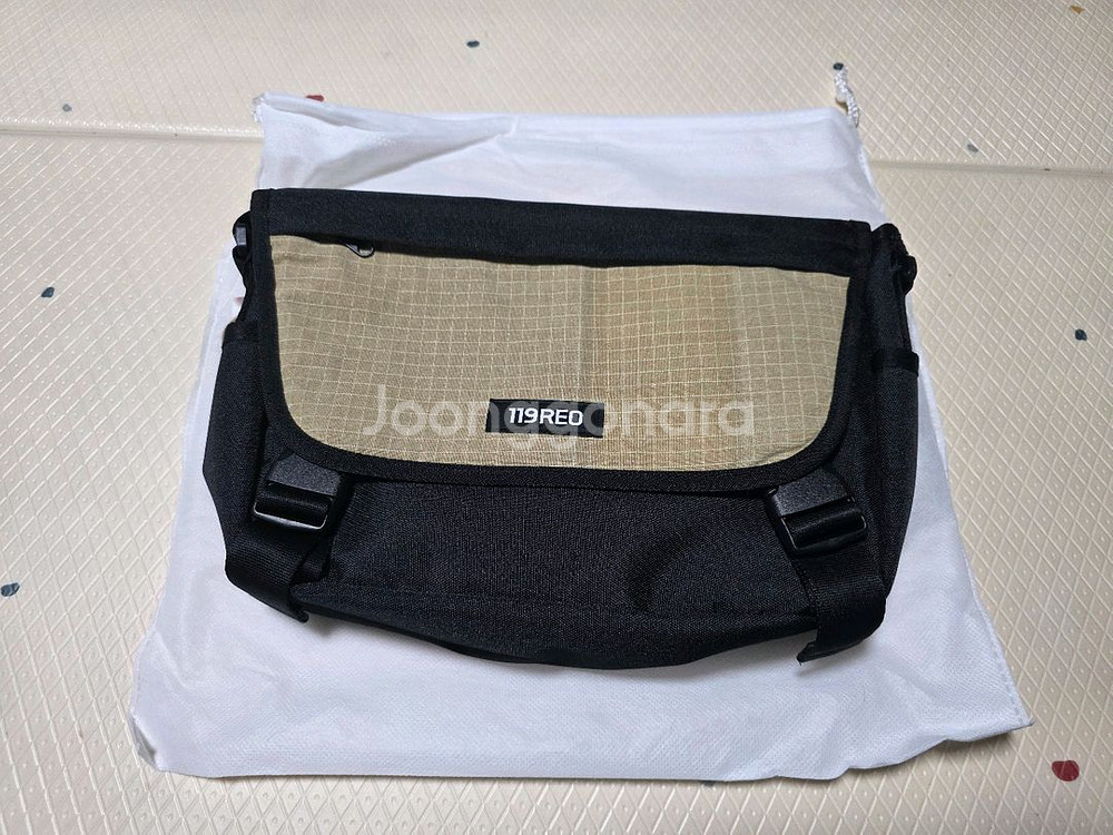 119REO 히어로 미니 메신저백(블랙)+소방벌 키링--4