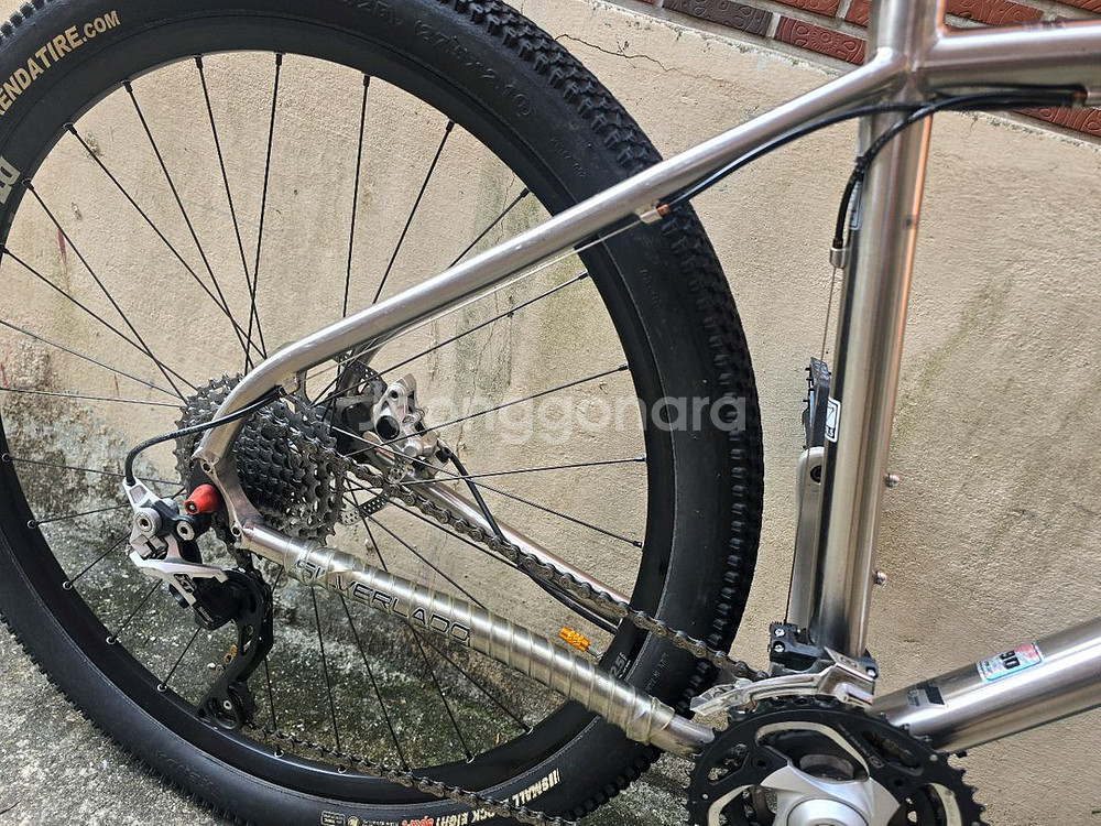 실버라도 90. 티타늄MTB 18.5사이즈--4