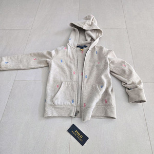 폴로 랄프로렌 키즈 후드 집업 6y