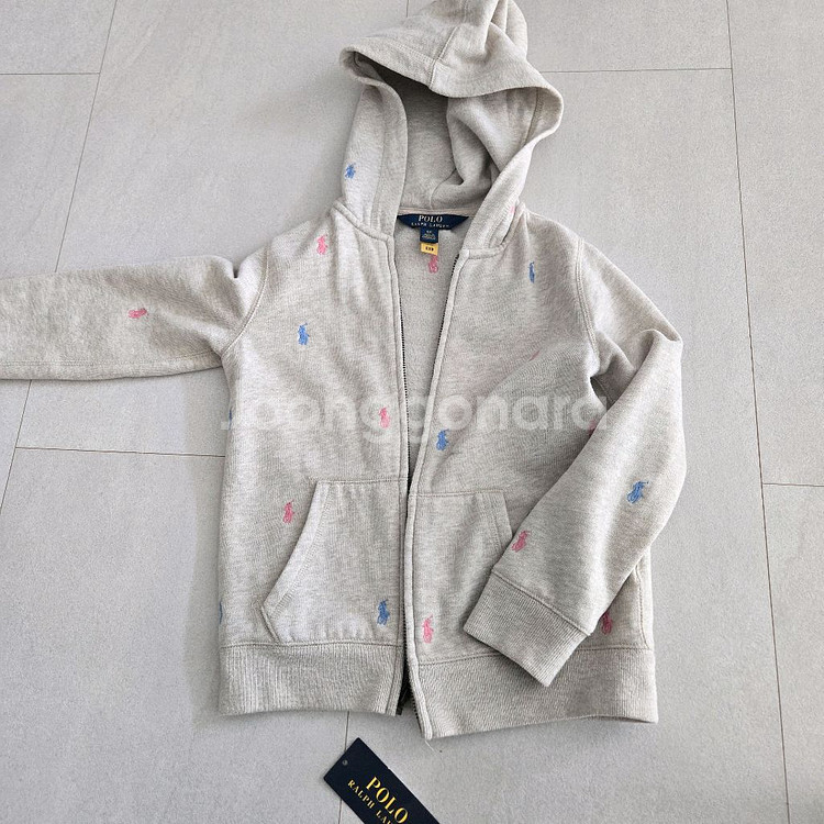 폴로 랄프로렌 키즈 후드 집업 6y--3