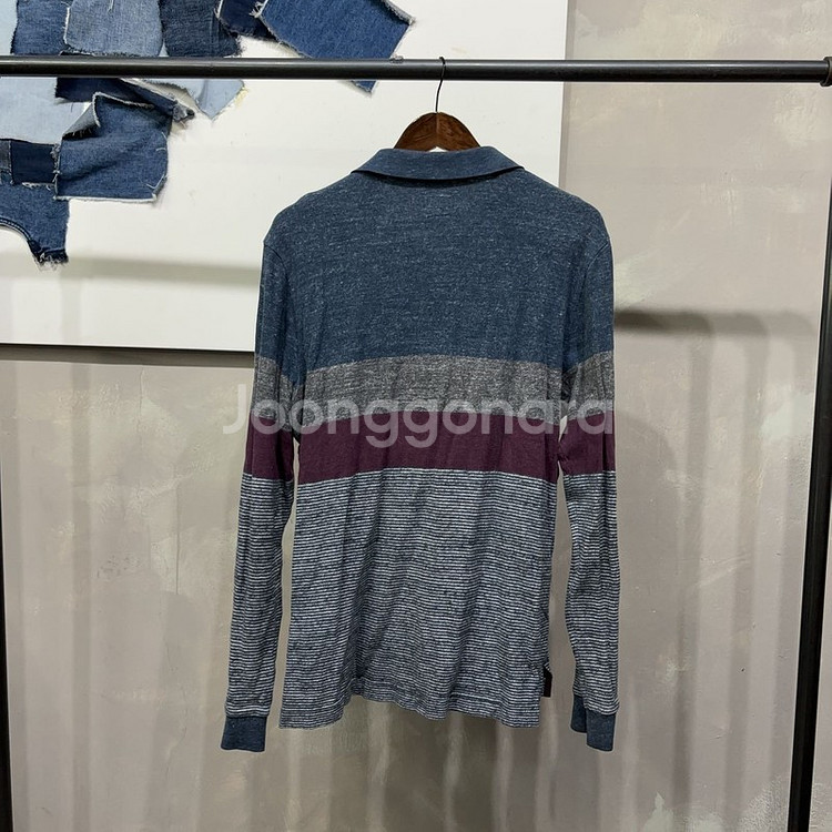 (105) 헤지스 캐주얼 클래식 긴팔 PK 카라티--3