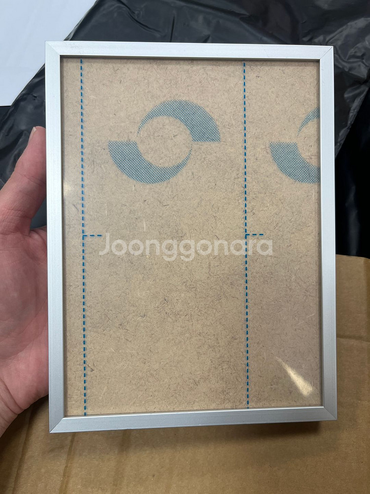 알루미늄 인테리어 액자 무광 블랙,화이트,실버--0