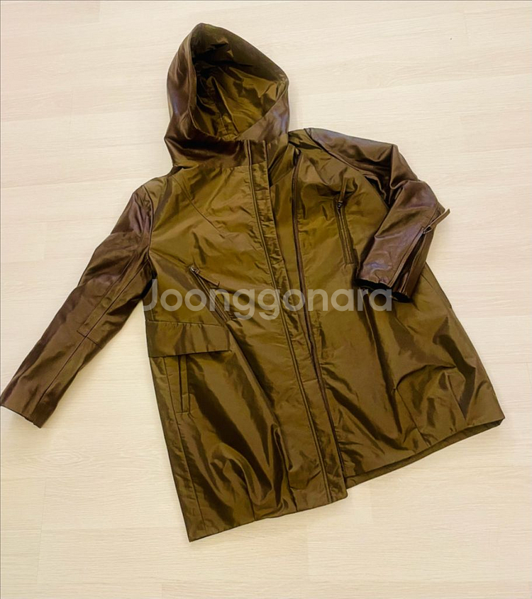 여성 후드 바람막이 자켓--0