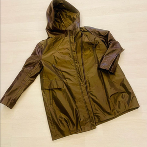 여성 후드 바람막이 자켓