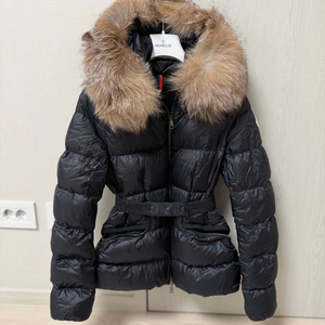 몽클레어 보에드 23fw 폭스퍼 블랙 0사이즈