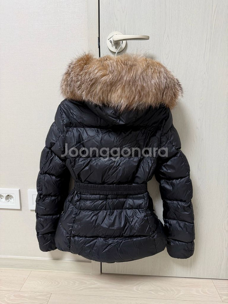 몽클레어 보에드 23fw 폭스퍼 블랙 0사이즈--1