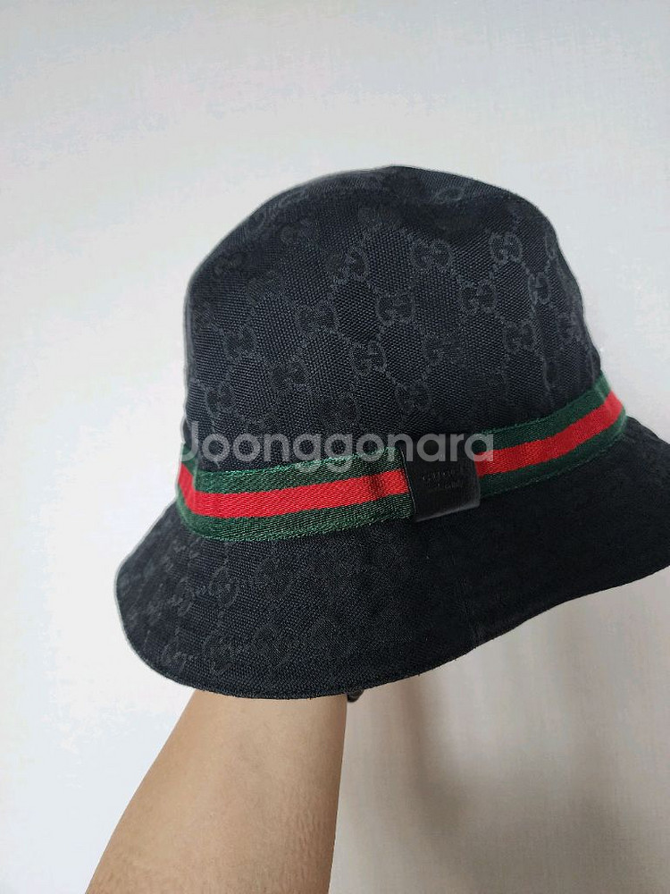 구찌 정품 버킷햇 벙거지모자--0