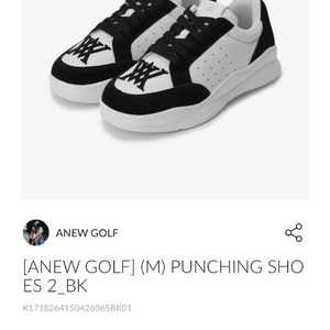 어뉴 골프화 265