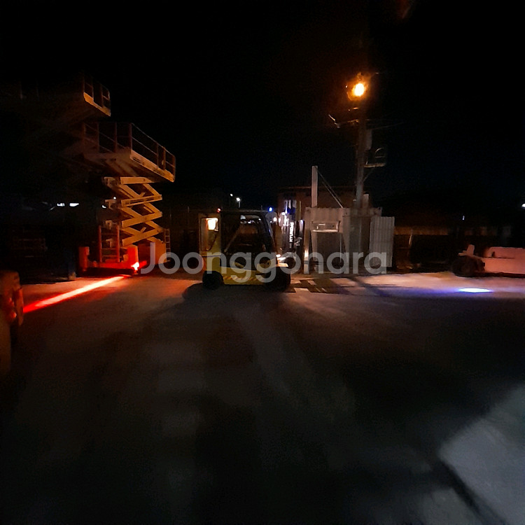 현대 3.5톤 전동지게차 양개식자동발 2단3미터 더블타이어--7