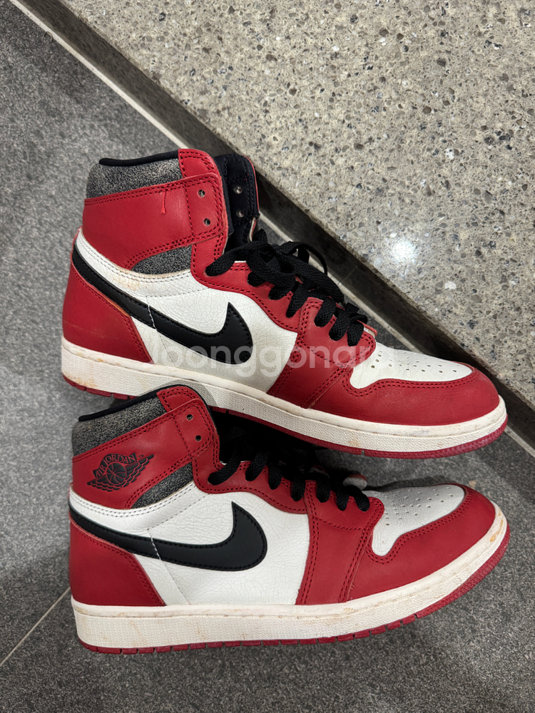 나이키 조던 1 레트로 하이 OG 시카고 2022 280 단품--1