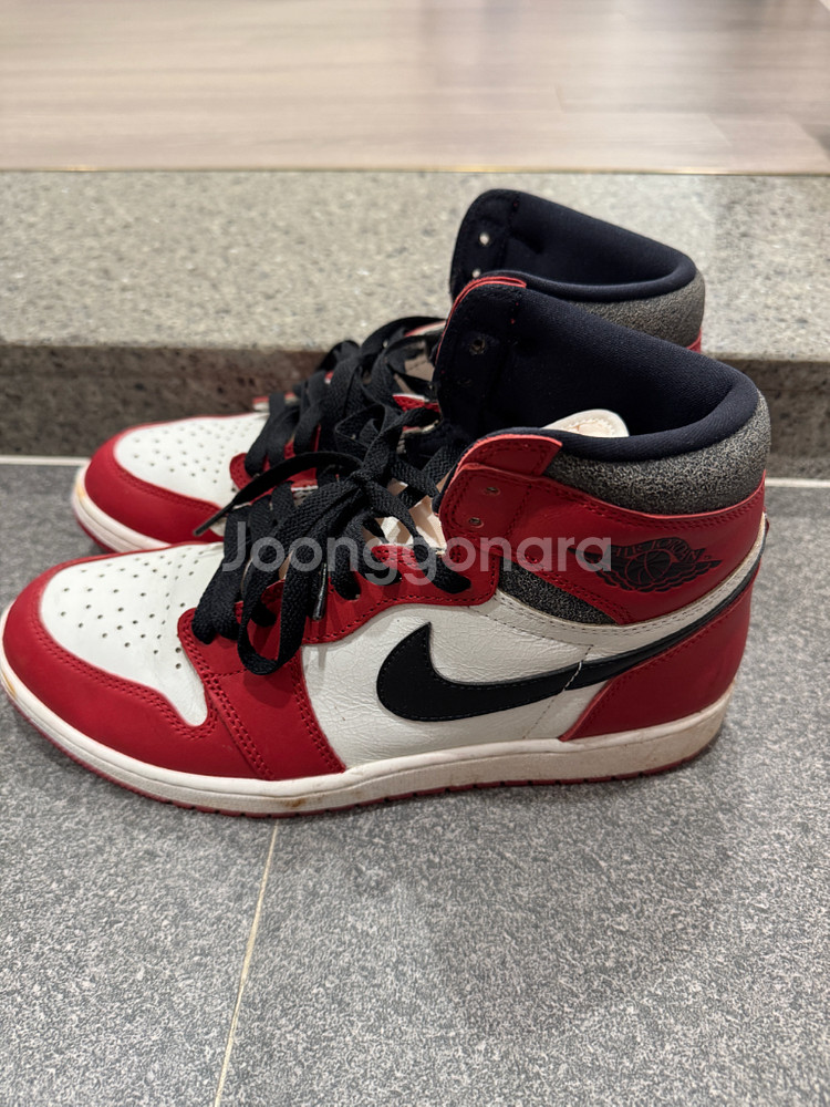 나이키 조던 1 레트로 하이 OG 시카고 2022 280 단품--0