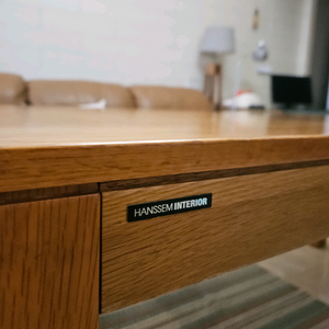 한샘 원목 다이닝테이블